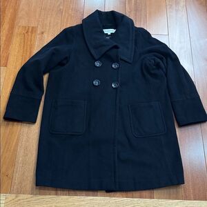 Pendleton Classic Black Wool and Cashmere Blende Coat size XL‎